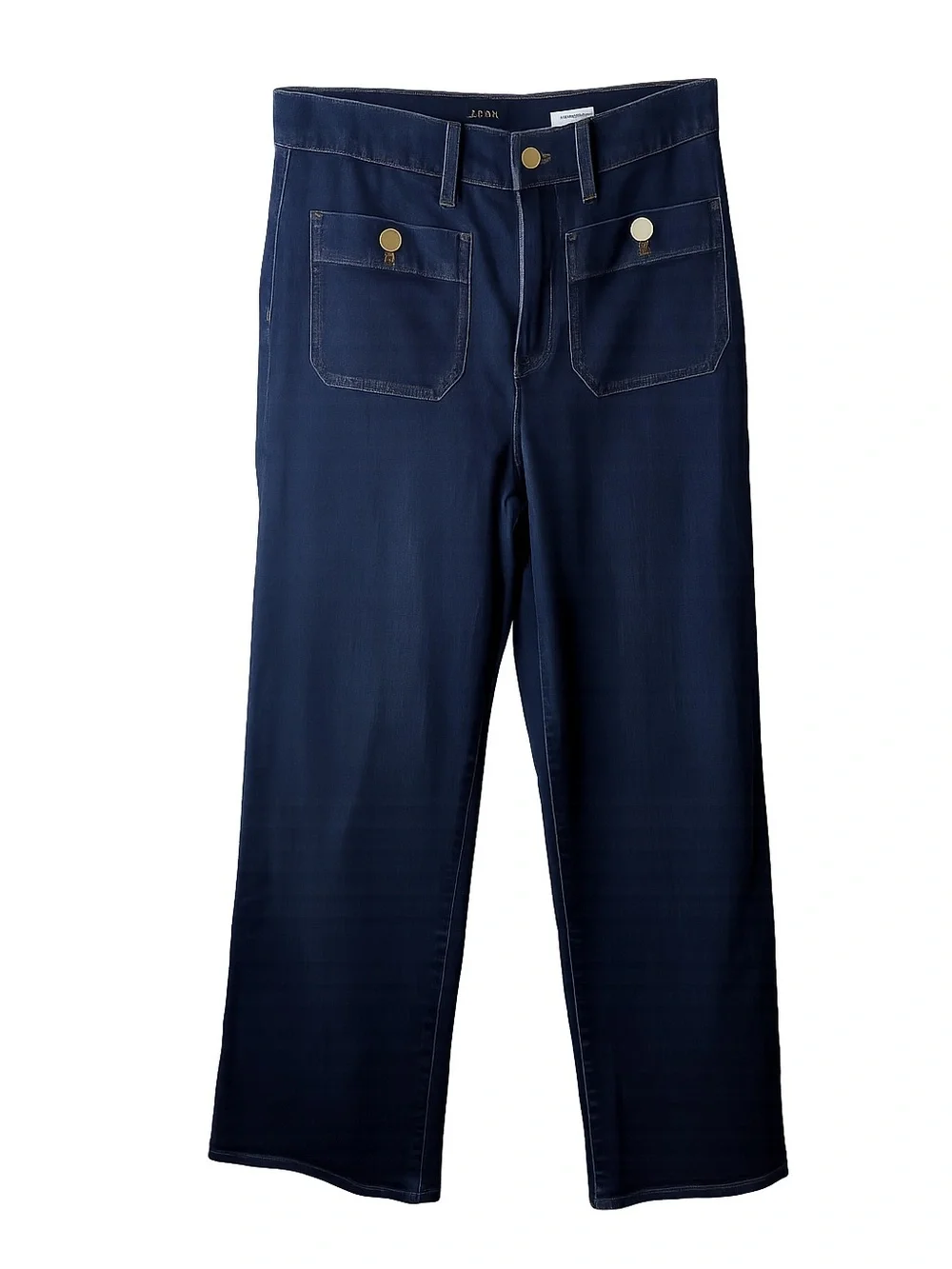 J.Crew Premium Edition Full-Length Sailor Wide-Leg Jeans Dark Wash Size 27